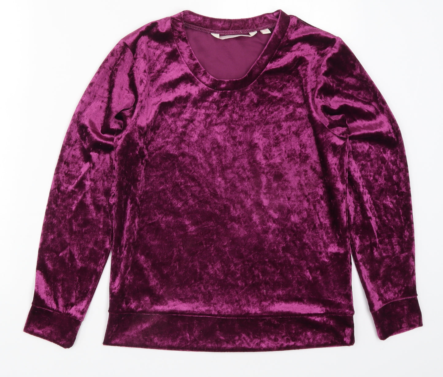 Forever Dreaming Womens Pink Solid  Top Pyjama Top Size S