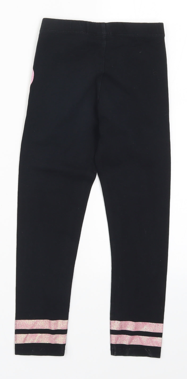 George Girls Black   Carrot Trousers Size 7-8 Years - Jojo siwa Eat Dance Sleep