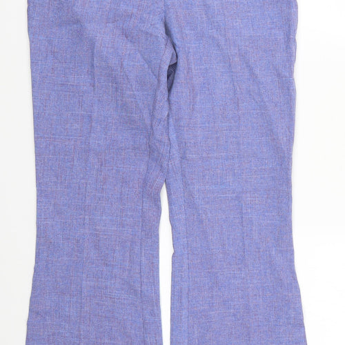 Look Womens Purple   Bloomer Trousers Size 12 L30 in