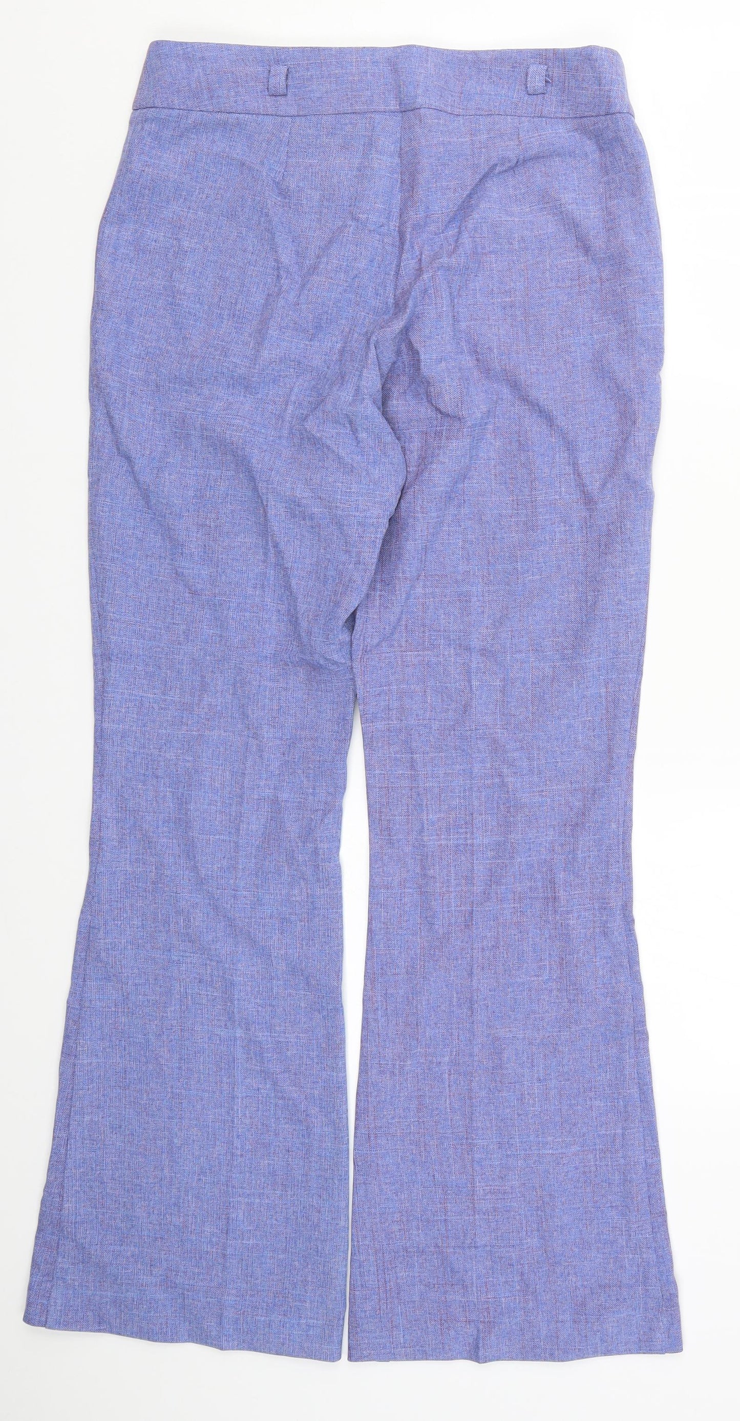 Look Womens Purple   Bloomer Trousers Size 12 L30 in