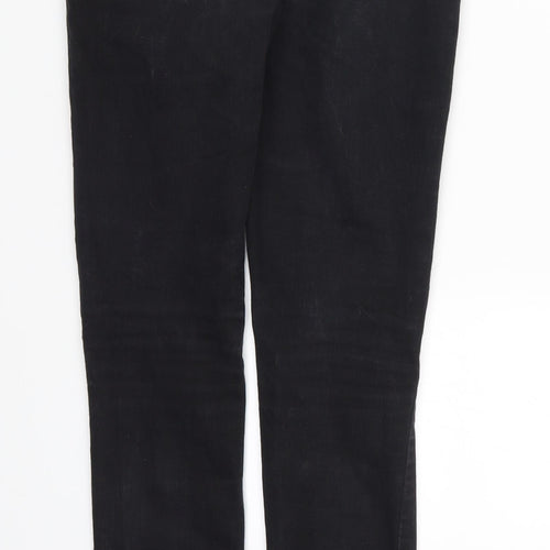 Denim Co Womens Black  Denim Skinny Jeans Size 8 L29 in