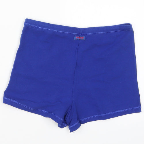 Preworn Womens Blue   Hot Pants Shorts Size 12 - Loungewear