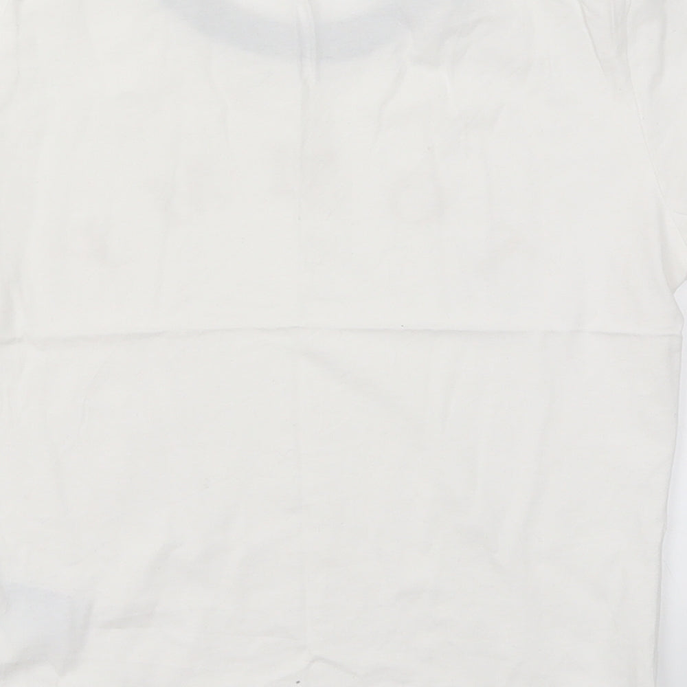 Tommy Womens White   Basic T-Shirt Size XS