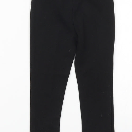 River Island Girls Black   Carrot Trousers Size 3-4 Years