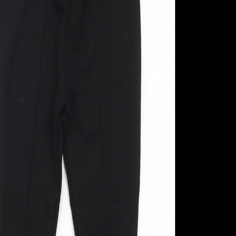 River Island Girls Black   Carrot Trousers Size 3-4 Years