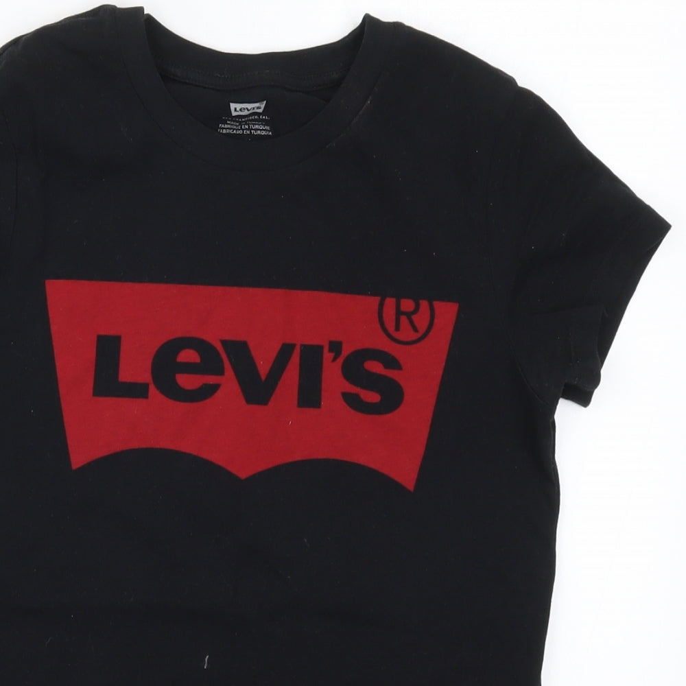 Levi's Mens Black    T-Shirt Size XS