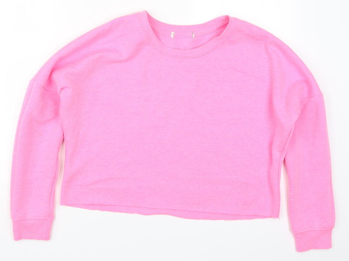 Primark Womens Pink   Pullover Sweatshirt Size 4