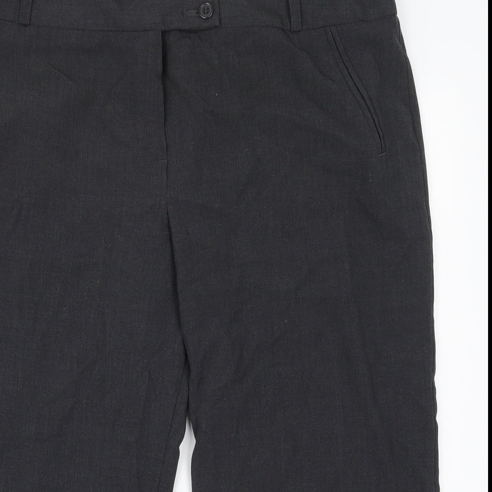 Marks and Spencer Womens Grey   Cropped Trousers Size 18