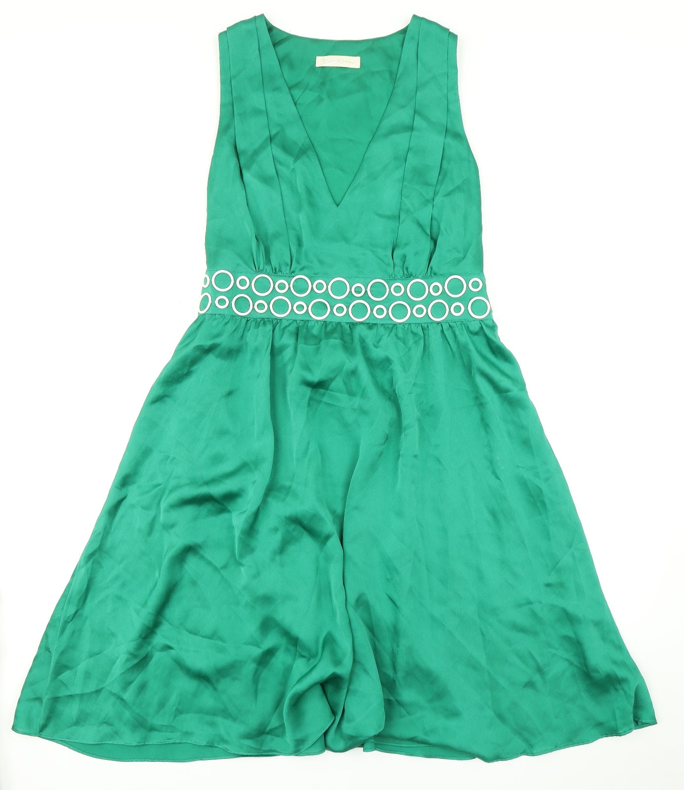 Teatro Womens Green   Fit & Flare  Size 14