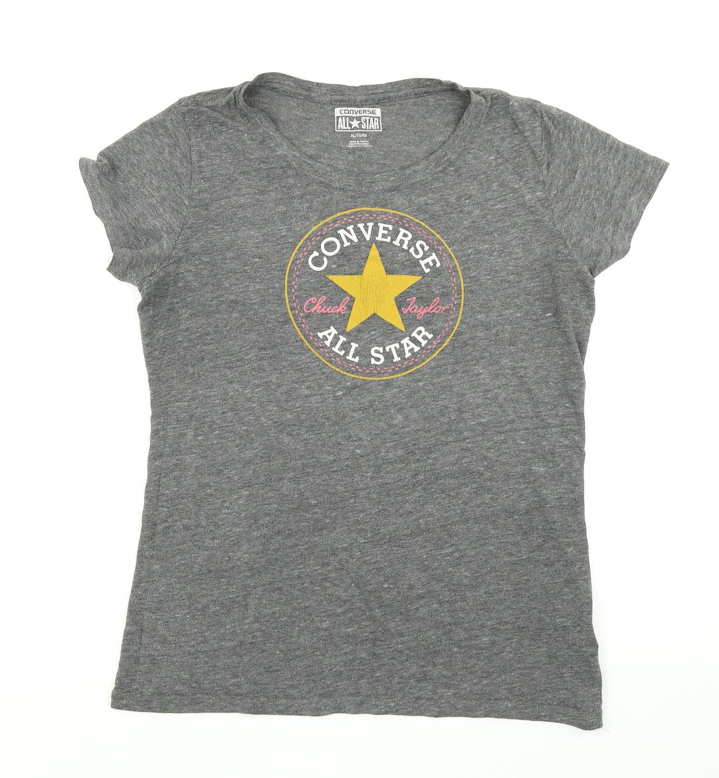 Converse Womens Gold   Basic T-Shirt Size XL