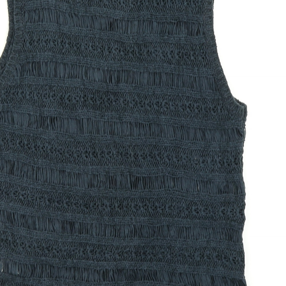 New Look Womens Blue   Basic Tank Size 8