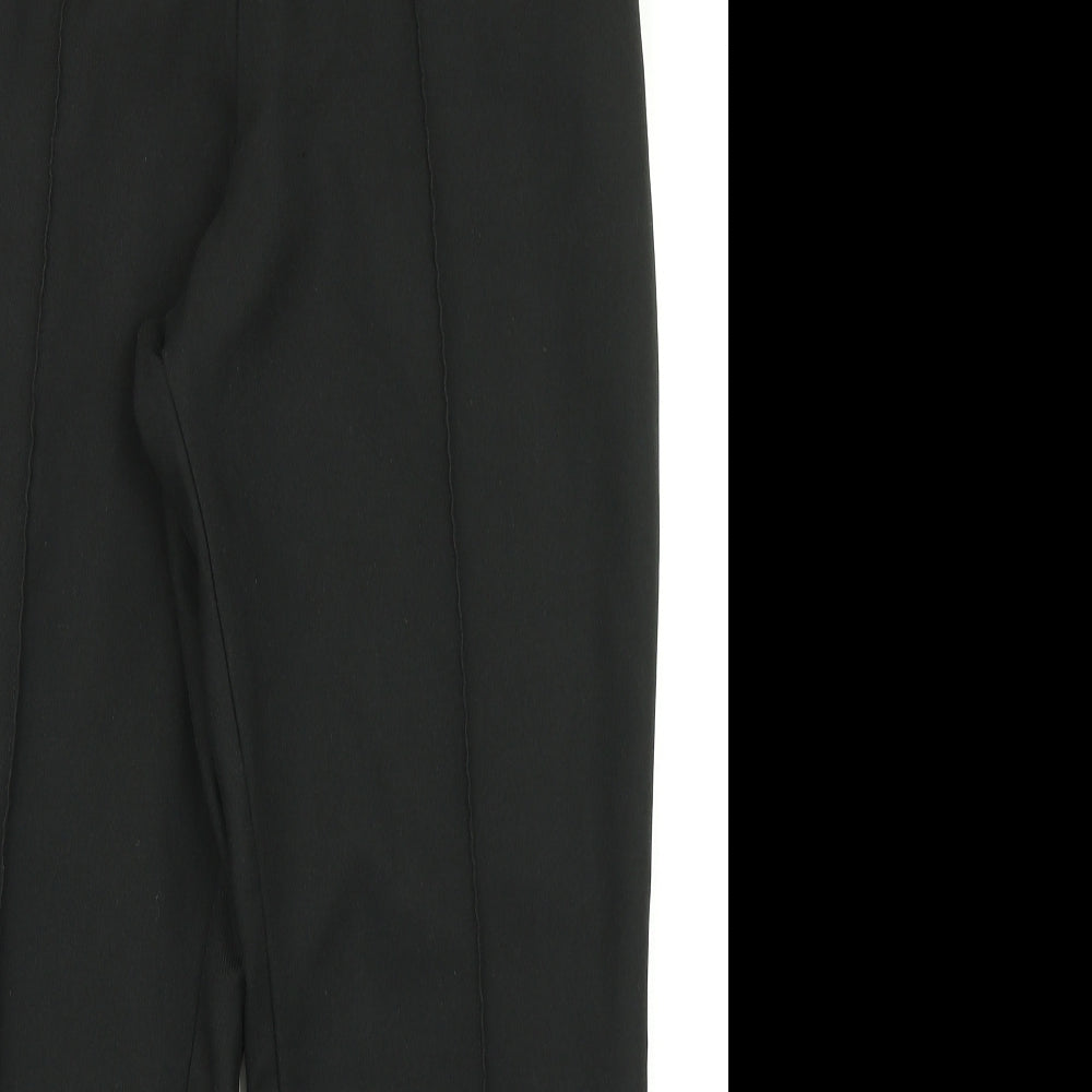 M&S Womens Black   Trousers  Size 14 L26 in