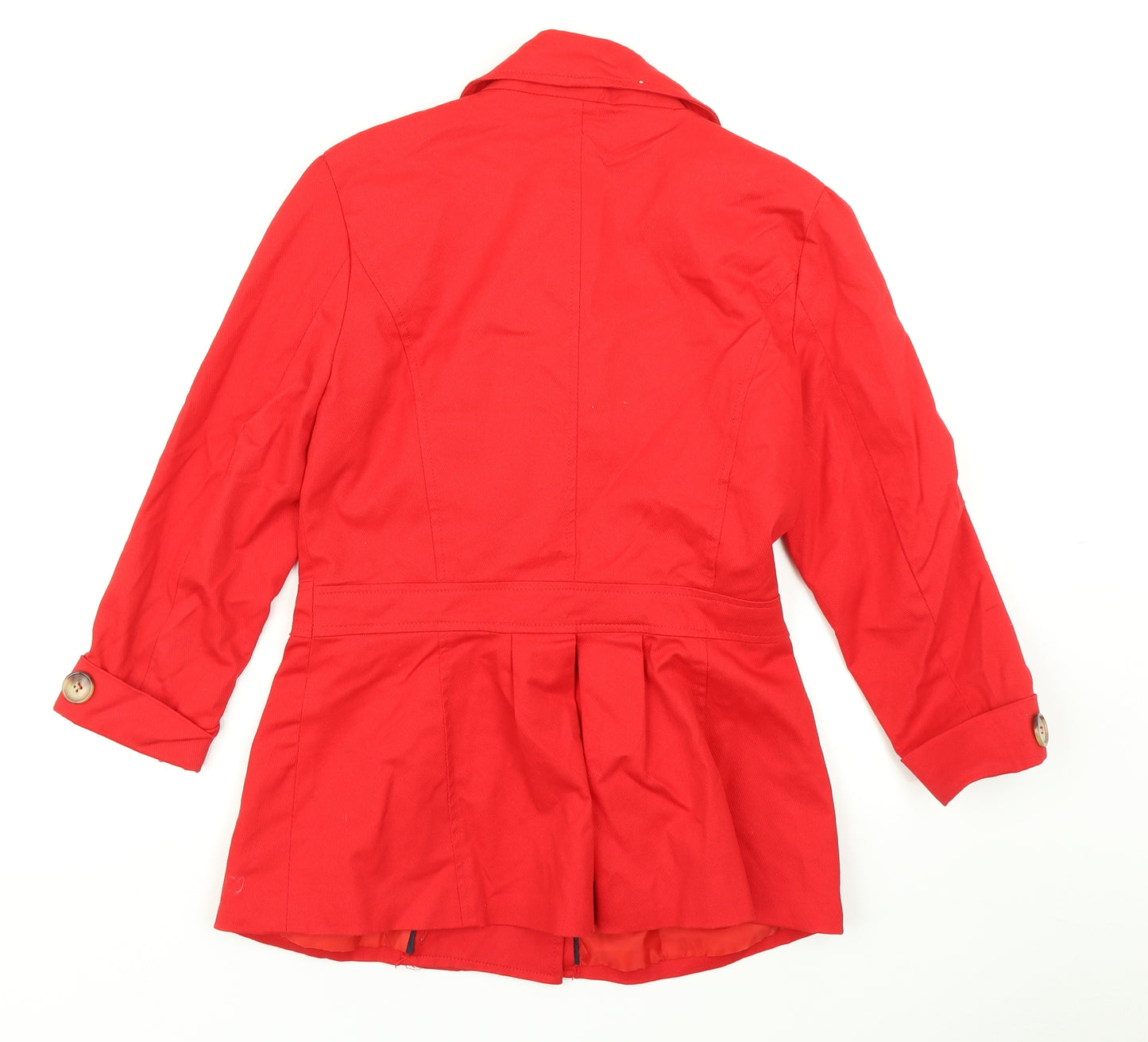 Atmosphere Womens Red   Overcoat Coat Size 12