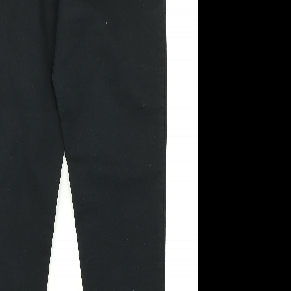 George Womens Black   Dress Pants Trousers Size 14 L26 in
