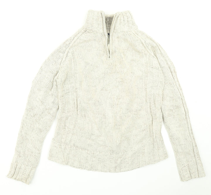 Tom Hagan Womens Beige Knit Pullover Jumper Size M