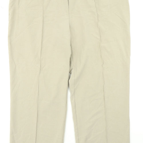 Isle Womens Beige   Trousers  Size 22 L26 in