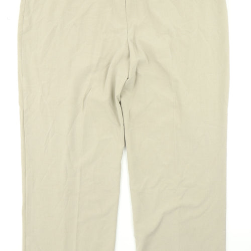 Isle Womens Beige   Trousers  Size 22 L26 in
