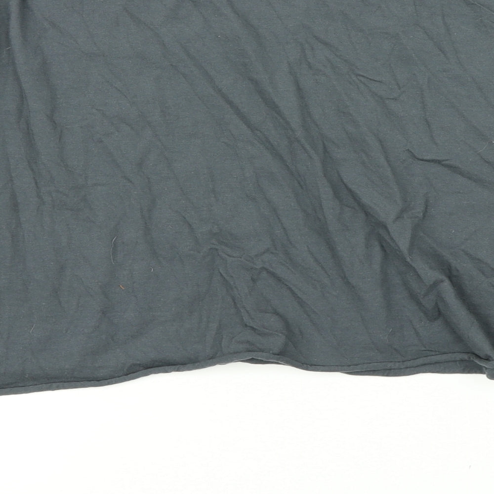 ASOS Womens Grey   Cropped T-Shirt Size 10