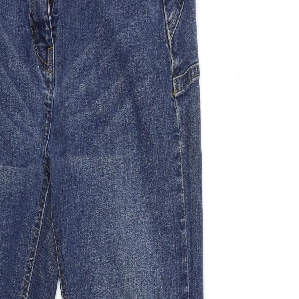 George Womens Blue  Denim Skinny Jeans Size 12 L32 in