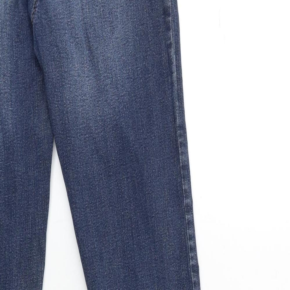 George Womens Blue  Denim Skinny Jeans Size 12 L32 in