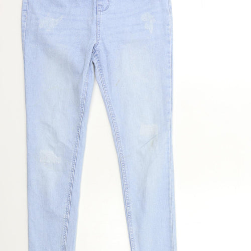 Denim & Co. Girls Blue  Denim Jegging Jeans Size 12 Years