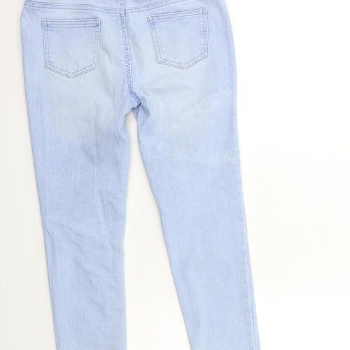 Denim & Co. Girls Blue  Denim Jegging Jeans Size 12 Years