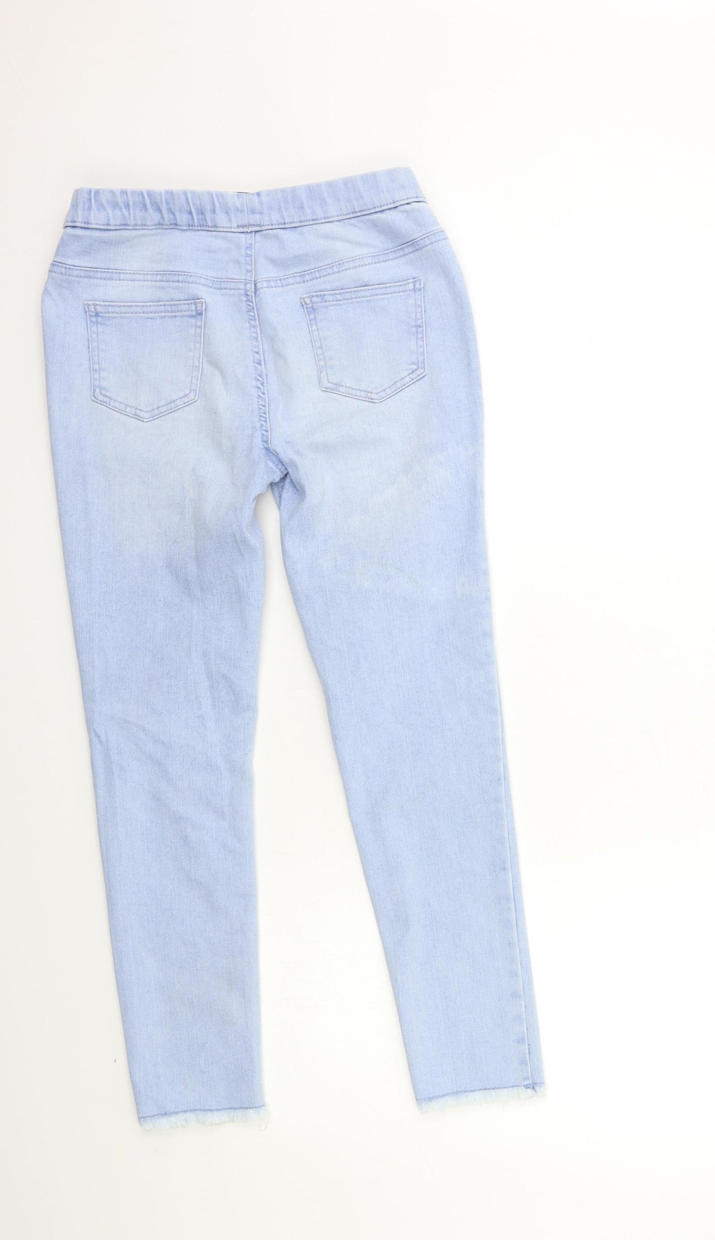 Denim & Co. Girls Blue  Denim Jegging Jeans Size 12 Years