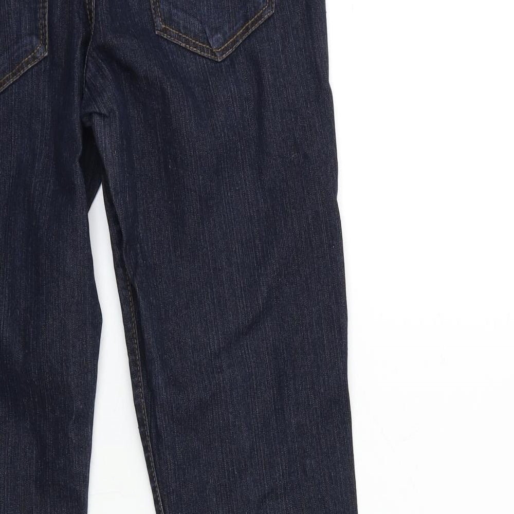 YES YES Womens Blue  Denim Straight Jeans Size 10 L28 in