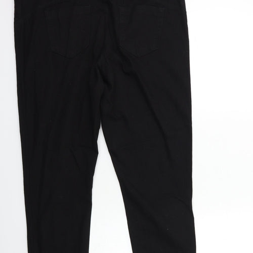 Denim & Co. Womens Black  Denim Jegging Jeans Size 18 L28 in