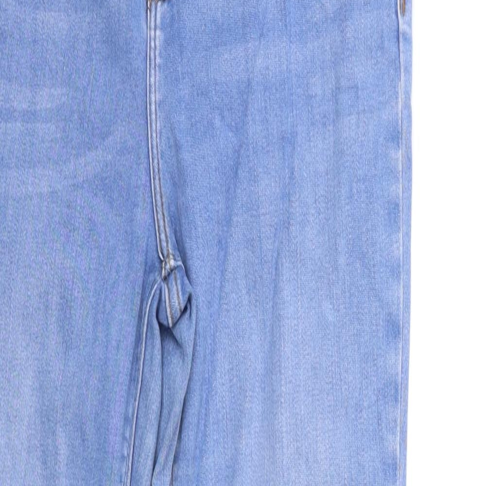 River Island Womens Blue  Denim Skinny Jeans Size 14 L28 in