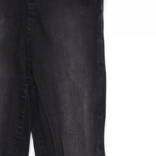 R Edition Womens Black  Denim Jegging Jeans Size 10 L30 in