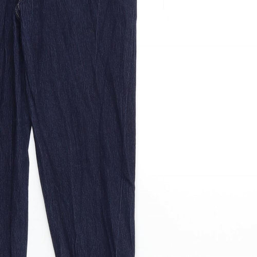 Denim & Co. Womens Blue  Denim Skinny Jeans Size 10 L30 in