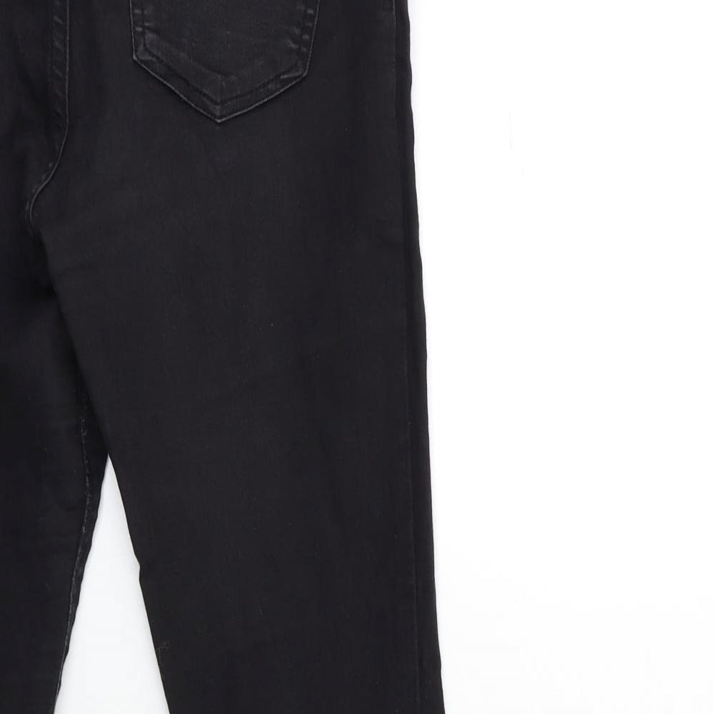 New Look Womens Black  Denim Jegging Jeans Size 10 L28 in