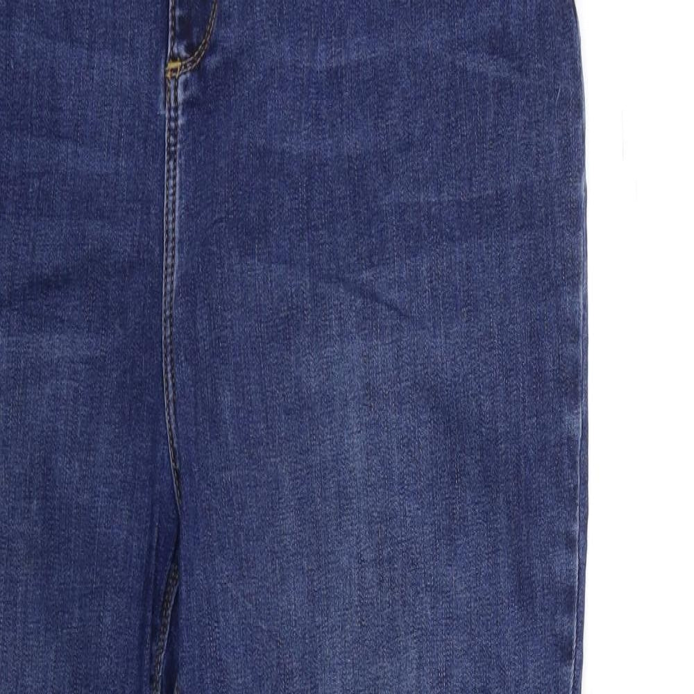 River Island Womens Blue  Denim Skinny Jeans Size 20 L27 in