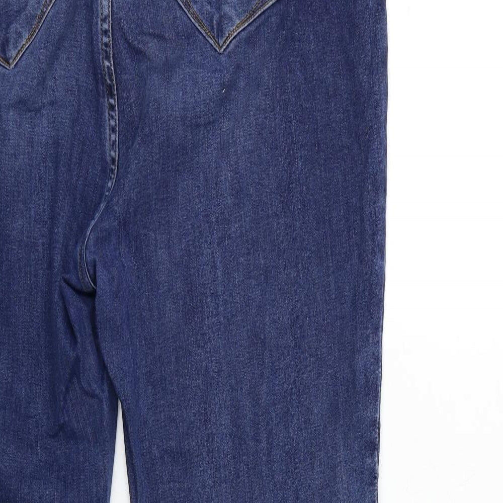 River Island Womens Blue  Denim Skinny Jeans Size 20 L27 in