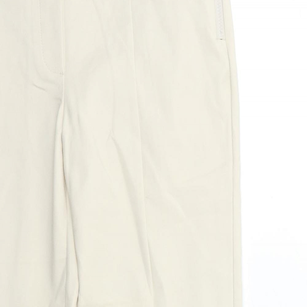 Mango Womens Beige   Trousers  Size 12 L27 in