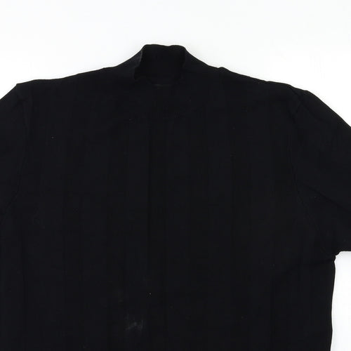 New Look Mens Black  Knit Pullover Jumper Size XL