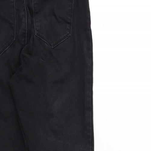 George Womens Black  Denim Skinny Jeans Size 12 L29 in