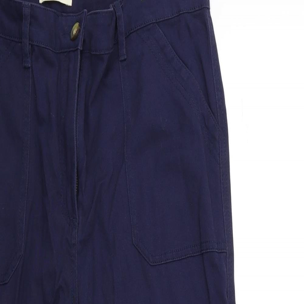 Papaya Womens Blue   Trousers  Size 16 L23 in