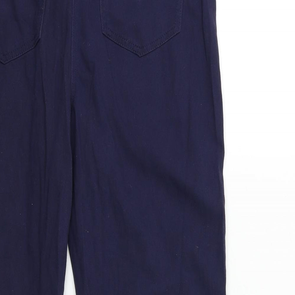 Papaya Womens Blue   Trousers  Size 16 L23 in