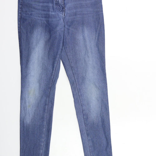 Matalan Womens Blue  Denim Skinny Jeans Size 8 L20 in