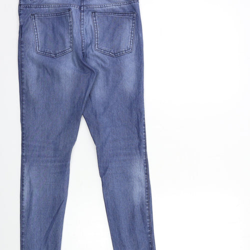 Matalan Womens Blue  Denim Skinny Jeans Size 8 L20 in