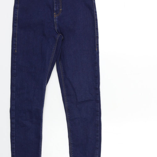 Topshop Womens Blue  Denim Skinny Jeans Size 26 in L27 in