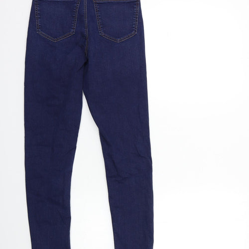 Topshop Womens Blue  Denim Skinny Jeans Size 26 in L27 in
