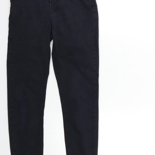Topshop Womens Black  Denim Skinny Jeans Size 23 in L25 in