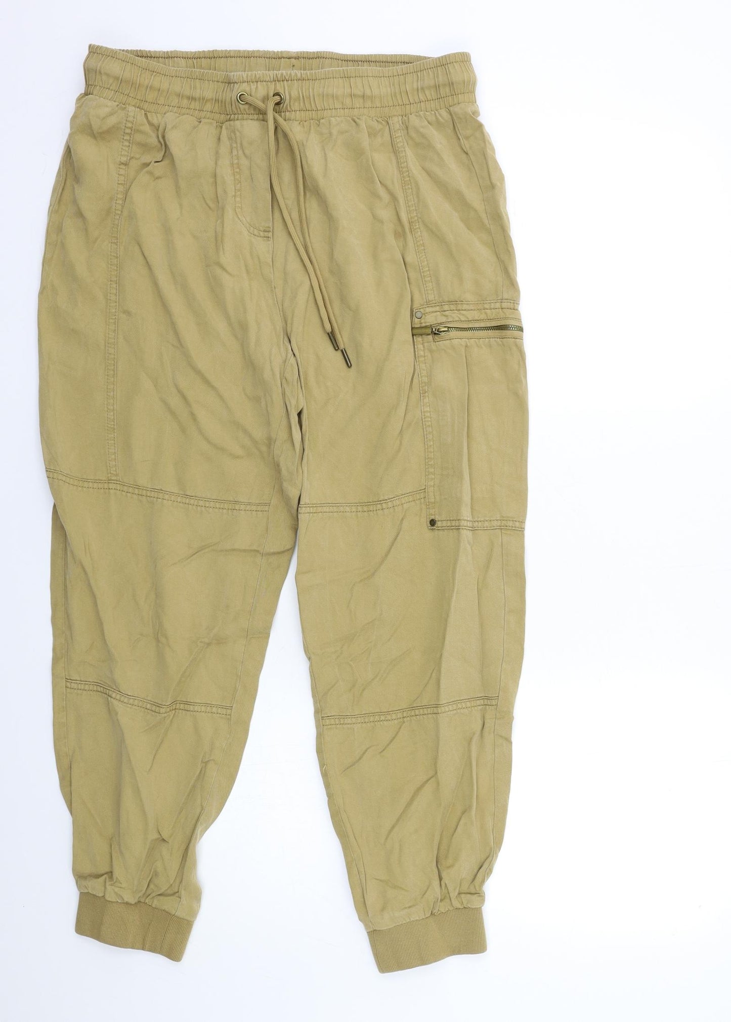 George Womens Brown   Cargo Trousers Size 16 L27 in