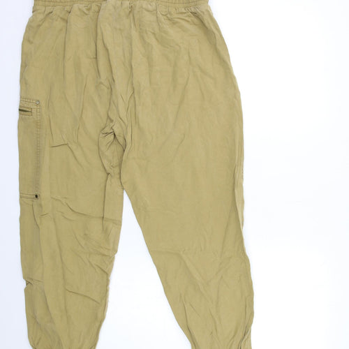 George Womens Brown   Cargo Trousers Size 16 L27 in