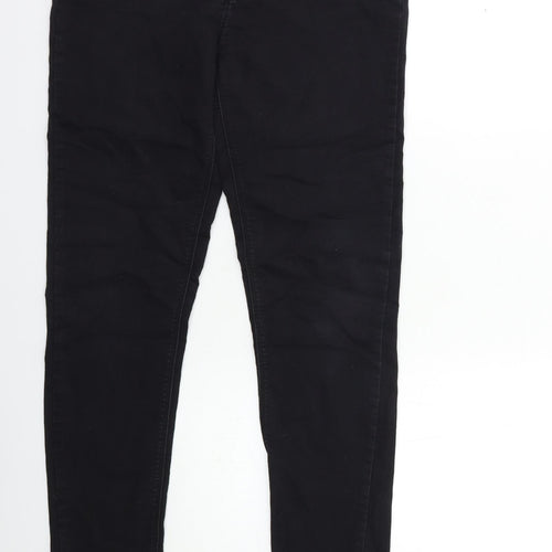 Denim & Co. Womens Black  Denim Skinny Jeans Size 12 L31 in