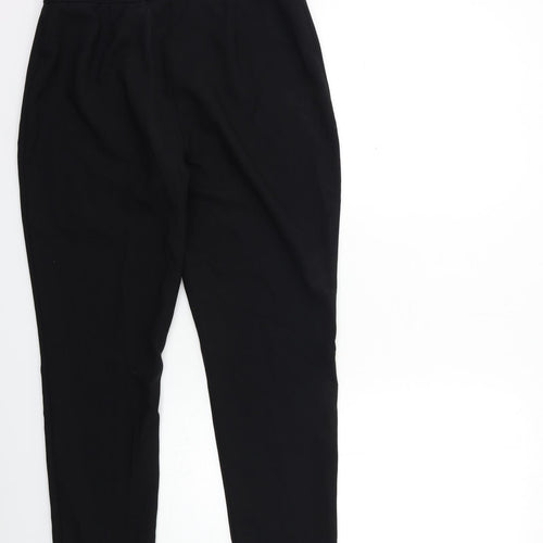 F&F Womens Black   Trousers  Size 12 L28 in