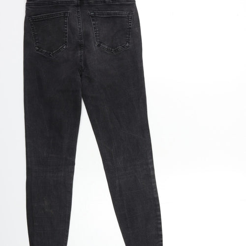 New Look Womens Black  Denim Skinny Jeans Size 10 L25 in